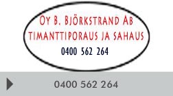 Oy B. Björkstrand Ab logo